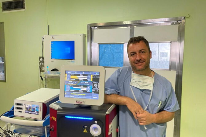El hospital de Palencia incorpora un láser para el tratamiento de la hiperplasia benigna de próstata