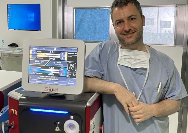 Richard Wolf Endoscopia IbéricaPositions HoLEP Equipmentat the CAUPA